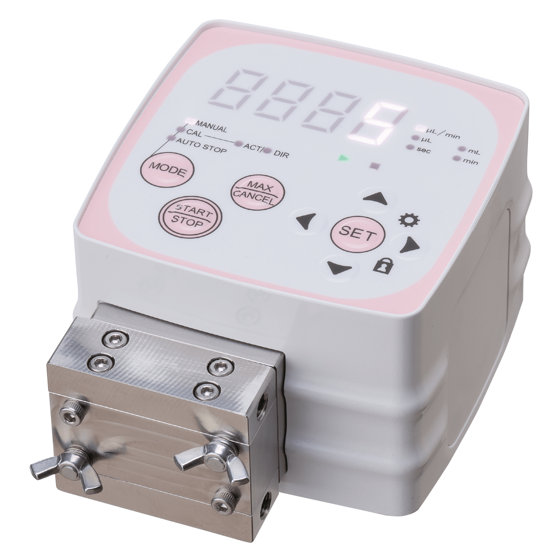 Tacmina Q-5 Series Microliter Class Laboratory Pump Pink Lab Pump