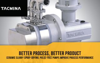 Tacmina Screenshot For Ceramic Slurry Spray Drying Operation